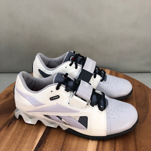 Reebok CrossFit U-Form Weightlifting Training Shoes White Grey Womens  Size 9.5 - Picture 1 of 8